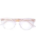 Gucci Eyewear Oval Frame Glasses - Nude & Neutrals