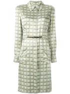 Chanel Vintage Long Sleeve One Piece Skirt - Green