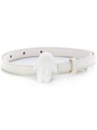Tsumori Chisato Thin Belt, Women's, White, Leather