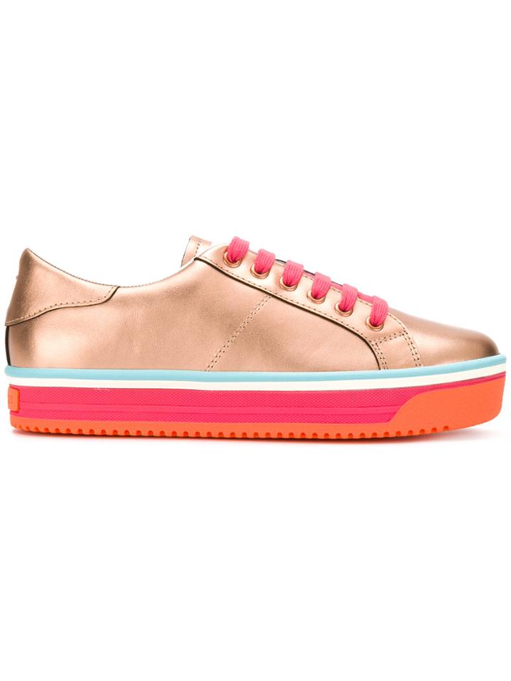 Marc Jacobs Empire Low Top Sneakers - Metallic