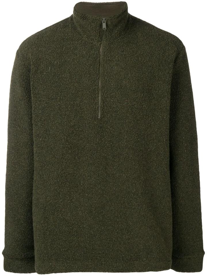 A.p.c. High Neck Sweater - Green
