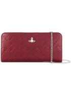 Vivienne Westwood Embossed Logo Clutch Bag - Red