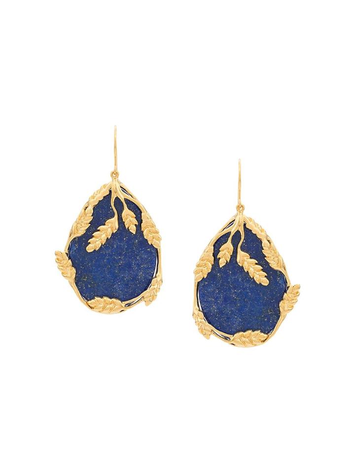 Aurelie Bidermann Francoise Earrings - Blue