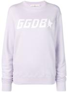Golden Goose Deluxe Brand Logo Sweatshirt - Purple