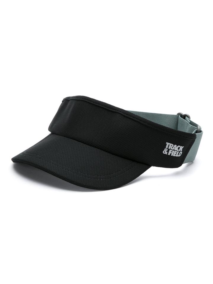 Track & Field Mesh Sun Visor - Black