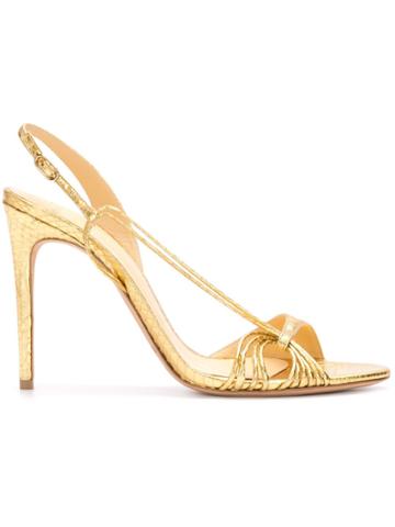 Alexandre Birman Shanty Sandals - Yellow & Orange