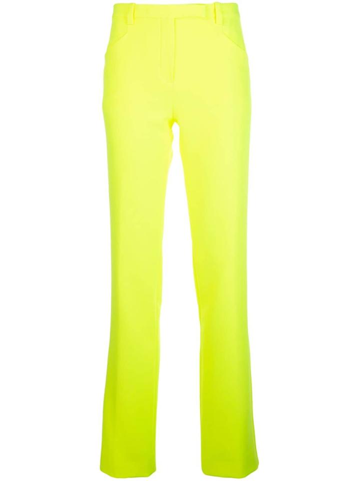 Versace Slim-fit Trousers - Yellow