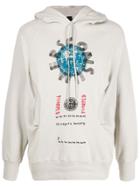 Camper Lab X Bernhard Willhelm Graphic Print Hoodie - Neutrals