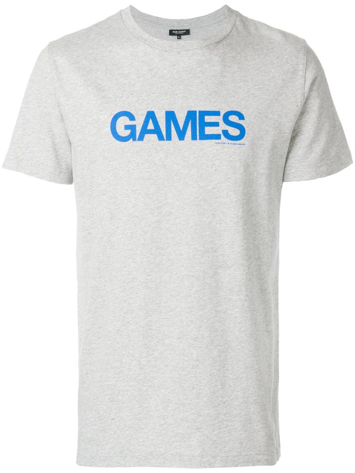 Ron Dorff Games Slogan T-shirt - Grey