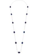 Aurelie Bidermann 'scarab' Necklace, Women's, Blue