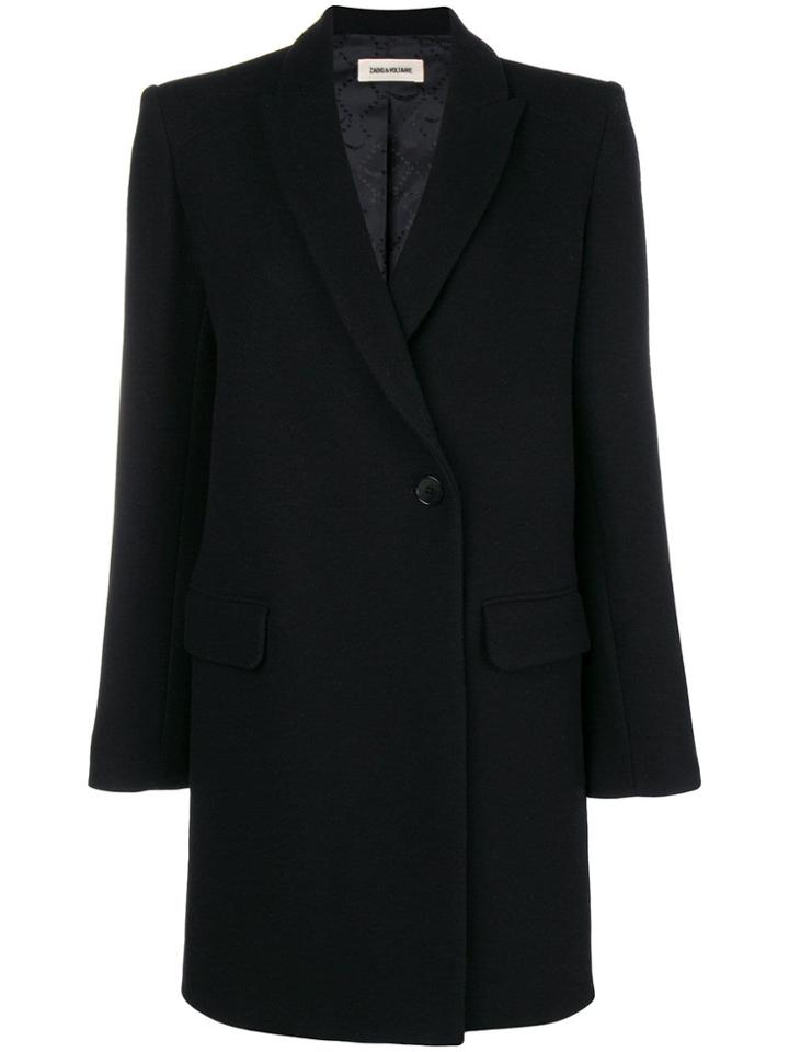 Zadig & Voltaire Marco Classic Coat - Black