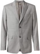 Carven Two Button Blazer, Men's, Size: 50, Grey, Acetate/viscose/virgin Wool
