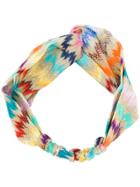 Missoni Zig Zag Print Headband - Multicolour