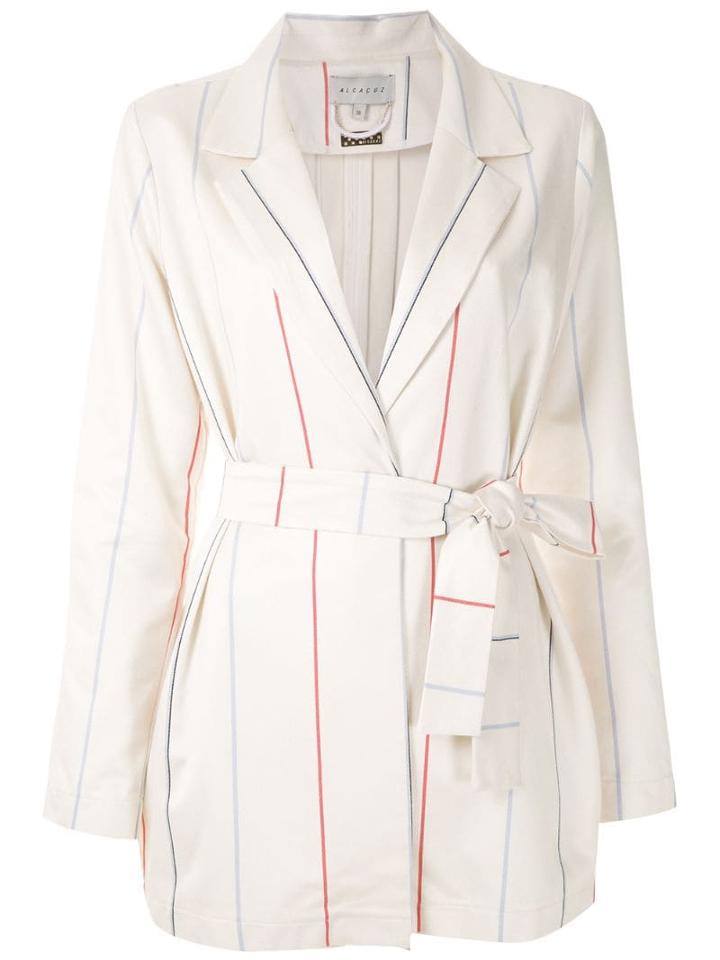 Alcaçuz Mirela Belted Coat - White