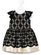 Hucklebones London - Lace Bodice Dress - Kids - Cotton/nylon - 4 Yrs, Black