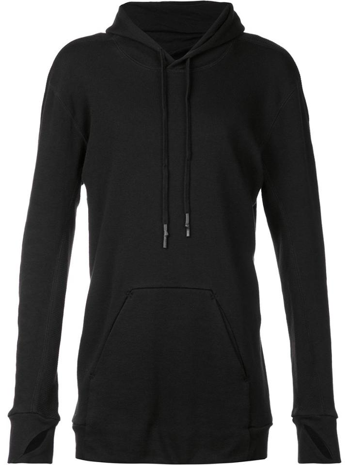 11 By Boris Bidjan Saberi Combo Hoodie - Black