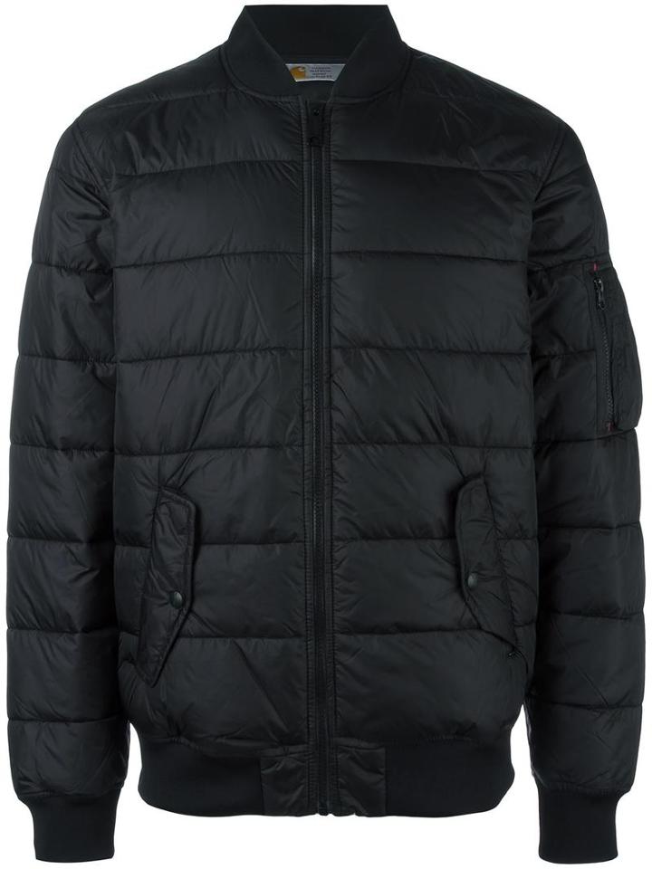 Carhartt Padded Jacket, Men's, Size: Large, Black, Nylon/polyester