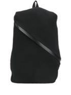 Pleats Please By Issey Miyake Diagonal Zip Backpack - Black