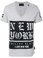 Philipp Plein Austin Embellished T-shirt - Grey