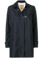 Fay Flap Pocket Military Jacket - Black