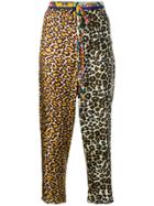 Pierre-louis Mascia Leopard Print Trousers - Neutrals
