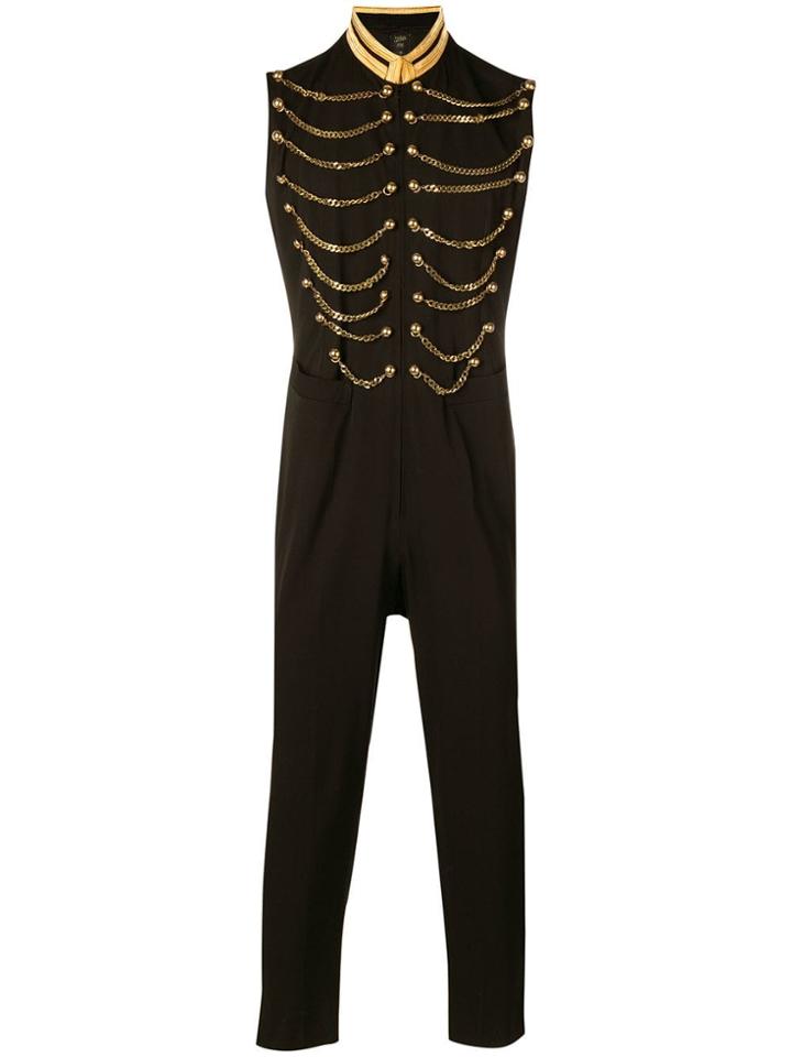 Jean Paul Gaultier Vintage Sleeveless Military Inspired Jumpsuit -