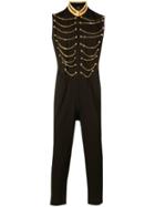 Jean Paul Gaultier Vintage Sleeveless Military Inspired Jumpsuit -
