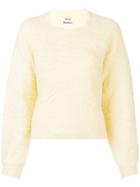 Acne Studios Fuzzy Sweater - Yellow