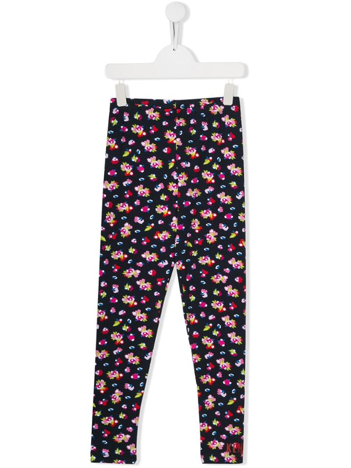 Kenzo Kids All-over Print Leggings - Blue