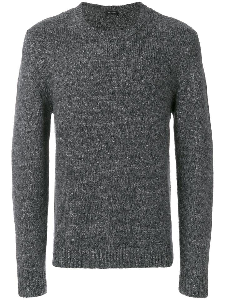 Calvin Klein Crew Neck Jumper - Grey