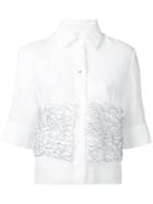 Steven Tai Filament Shirt - White