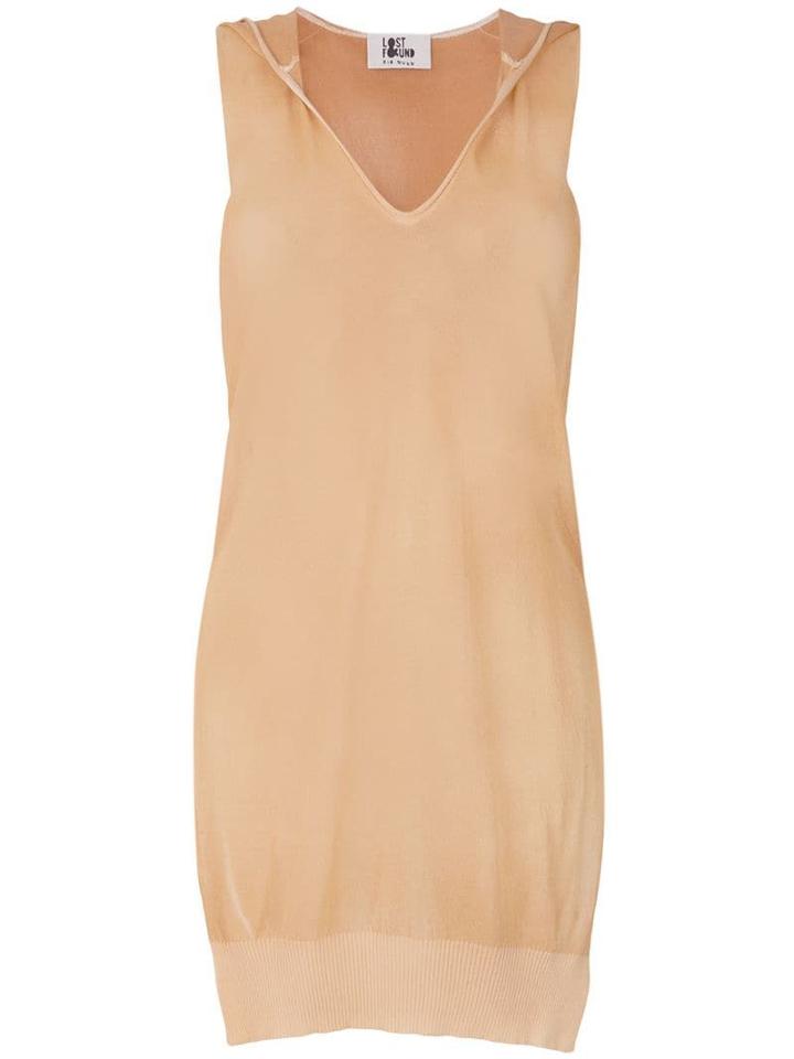 Lost & Found Ria Dunn Hooded Tank Top - Yellow