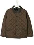 Fith Teen Quilted Coat - Brown