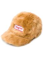 Msgm Furry Cap - Nude & Neutrals
