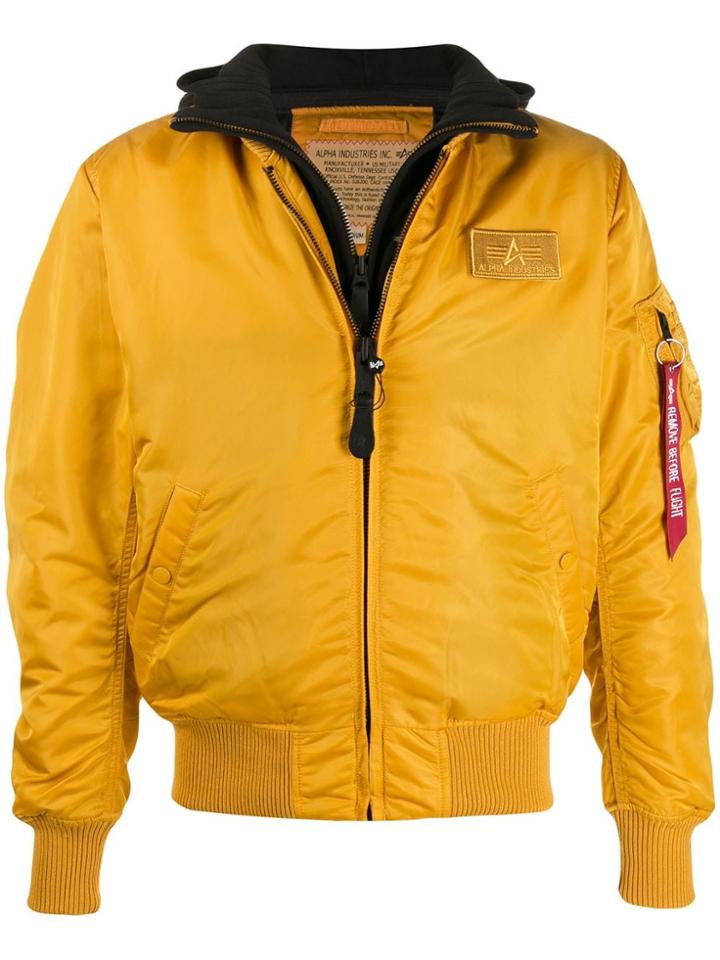 Alpha Industries Ma 1 D Tec Jacket - Yellow