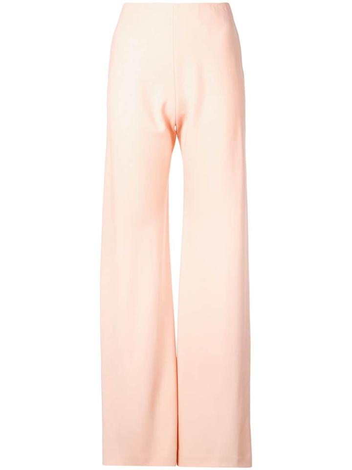Rosetta Getty Classic Straight-leg Trousers - Pink