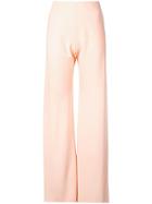 Rosetta Getty Classic Straight-leg Trousers - Pink