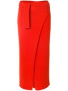 Cashmere In Love Sari Wrap Skirt - Yellow & Orange
