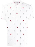 Givenchy Embroidered Polo Shirt - White
