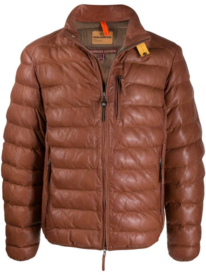 Parajumpers Slim-fit Puffer Jacket - Brown