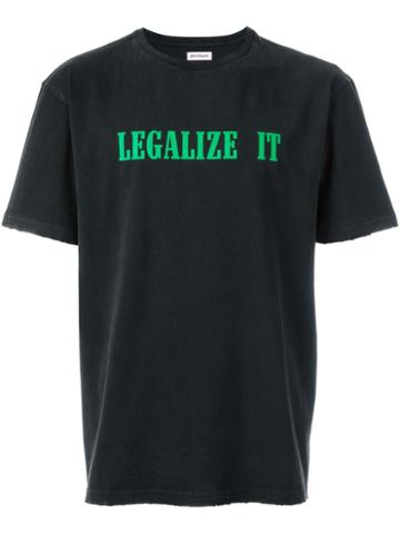 Palm Angels 'legalize It' Print T-shirt