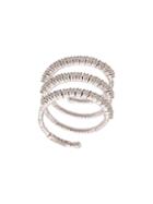 Mattia Cielo 18kt White Gold Three Circle Ring - Silver