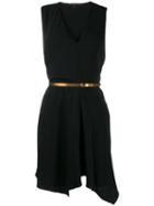 Gucci Pre-owned Asymmetric Sleeveless Dress - Black