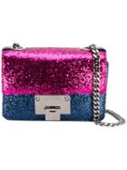 Jimmy Choo - 'rebel Soft' Mini Bag - Women - Leather/suede/polyester - One Size, Blue, Leather/suede/polyester