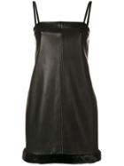 Versace Vintage Spaghetti Strap Dress - Black