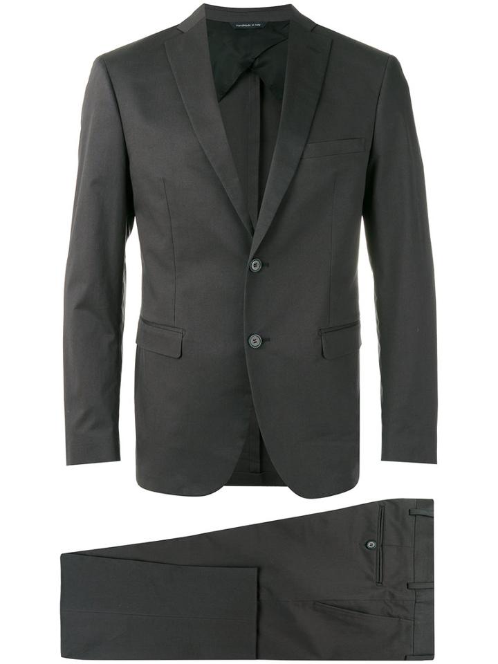 Tonello Formal Two-piece Suit, Men's, Size: Medium, Brown, Cotton/spandex/elastane