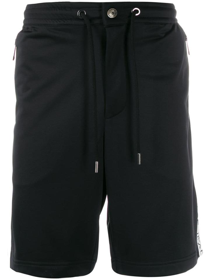 Versace Jeans Button Sweat Shorts - Black