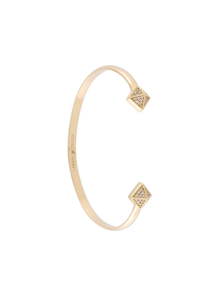 Sarah Noor Pyramid Diamond Bangle