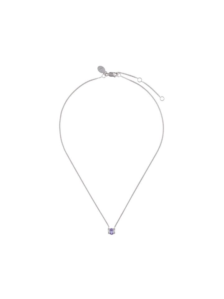 V Jewellery Joan Short Necklace - Metallic