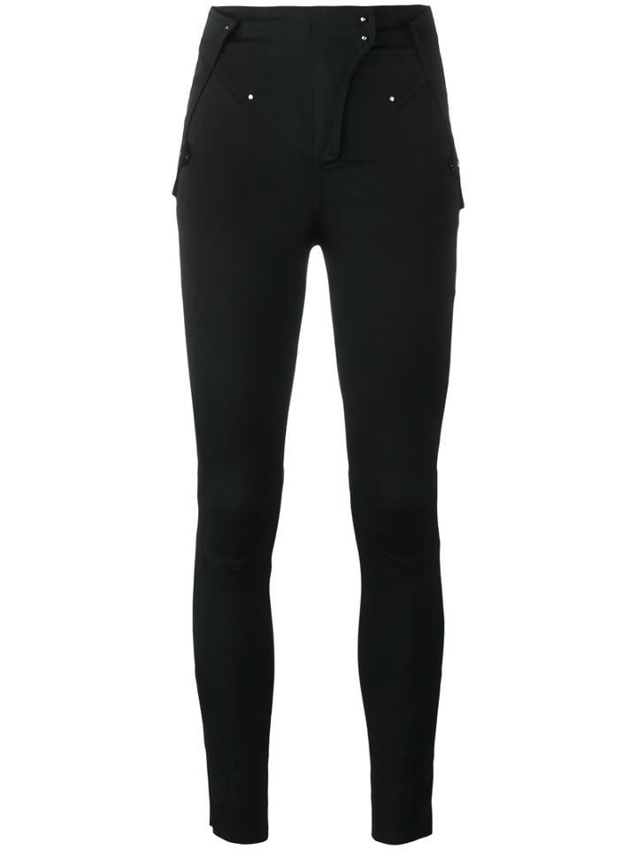 Esteban Cortazar - Skinny Trousers - Women - Polyamide/polyester/spandex/elastane/viscose - 40, Black, Polyamide/polyester/spandex/elastane/viscose